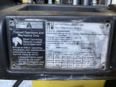 Used equipment: Hyster J2.0XN