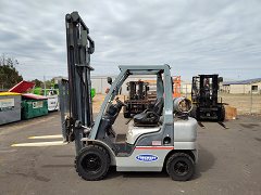 Used equipment: Nissan PL02A25U Forklift
