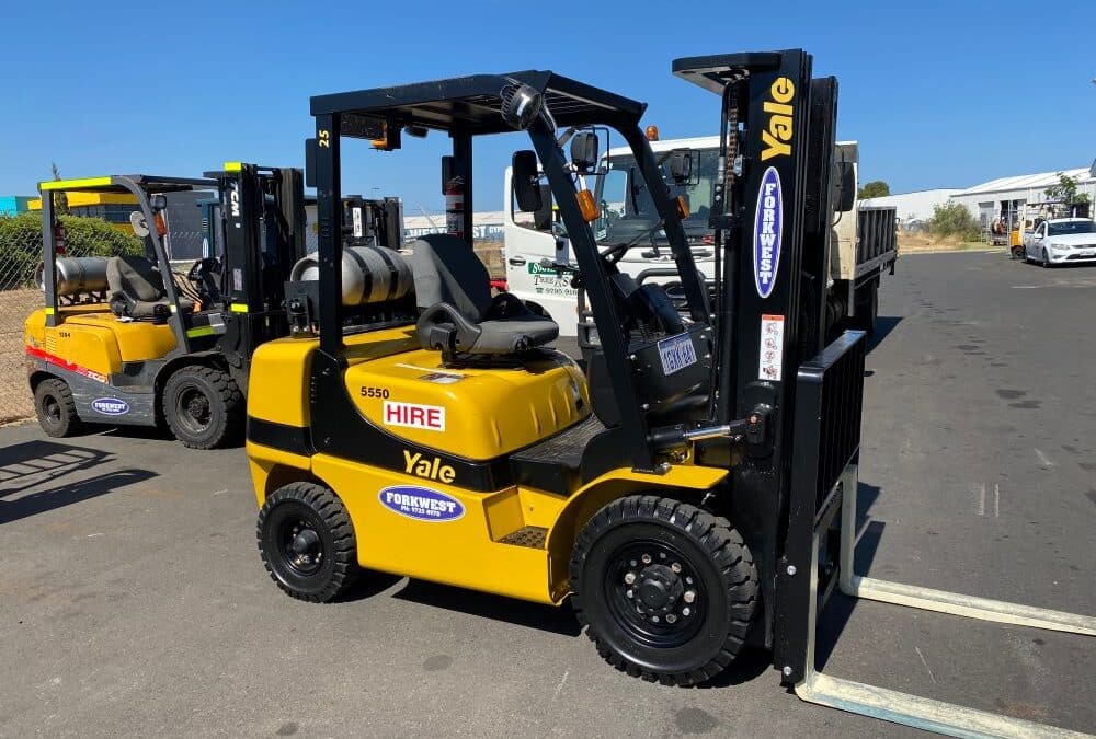 New Yale GDP25MX diesel forklift
